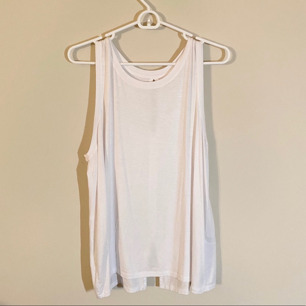 White tank top